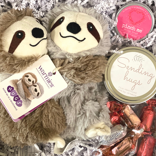 Sending Hugs Care Package - Sloths